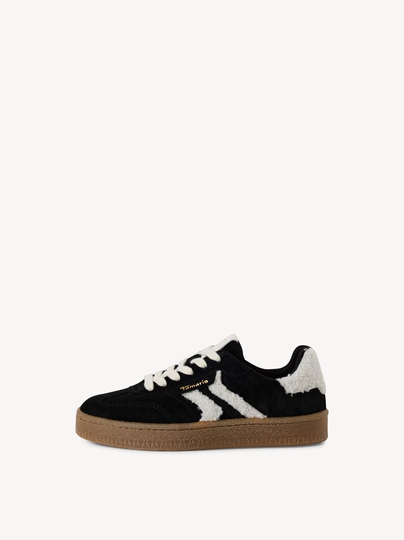 sneaker in pelle - nero 1-23723-44-083 compra tamaris sneakers online