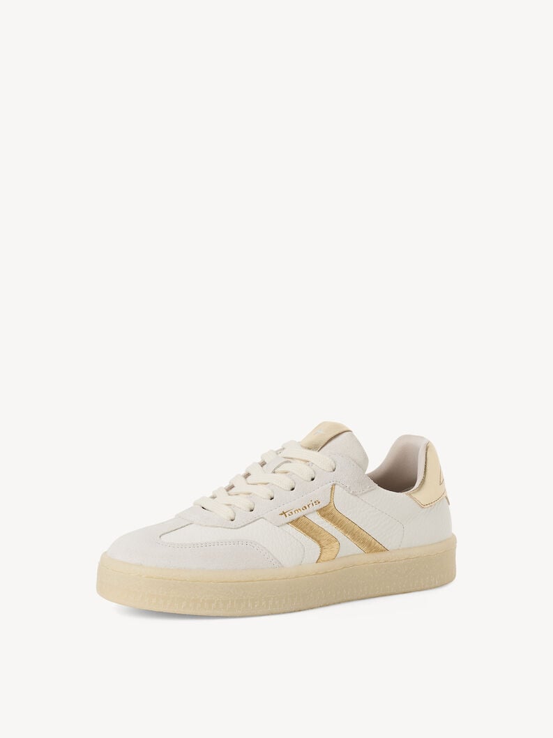 sneaker in pelle - bianco 1-23723-44-132 compra tamaris sneakers online