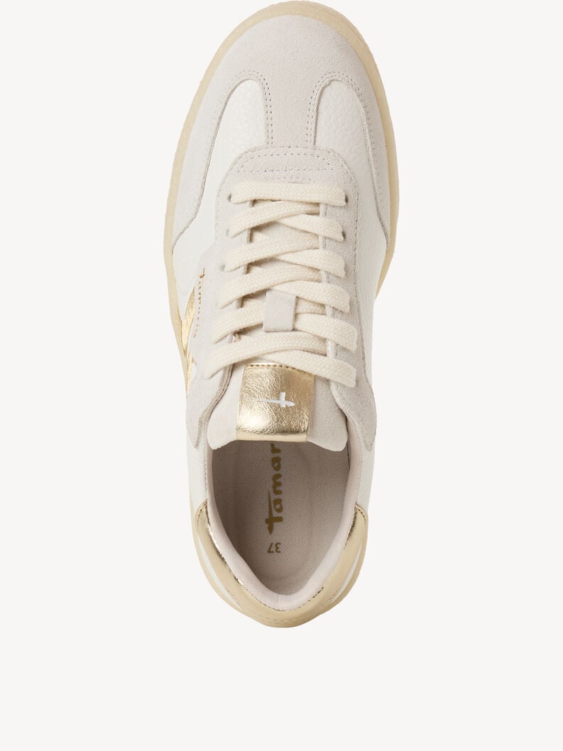 sneaker in pelle - bianco 1-23723-44-132 compra tamaris sneakers online