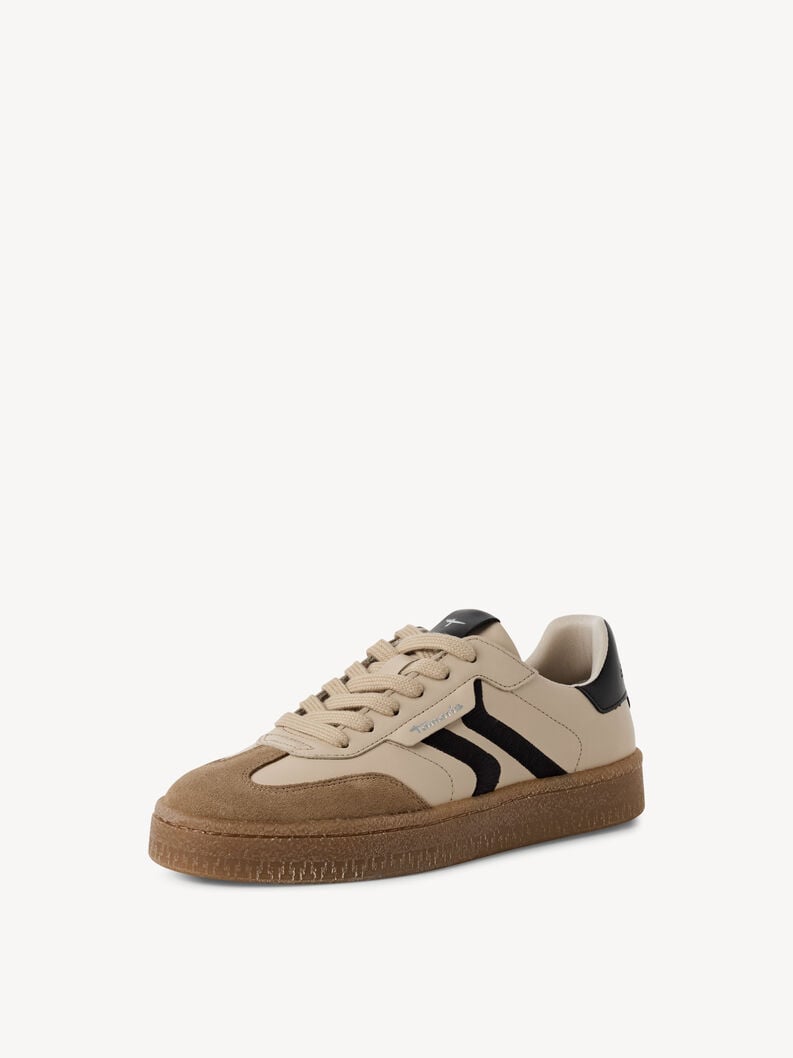 sneaker in pelle beige 1-23723-44-402 compra tamaris sneakers online