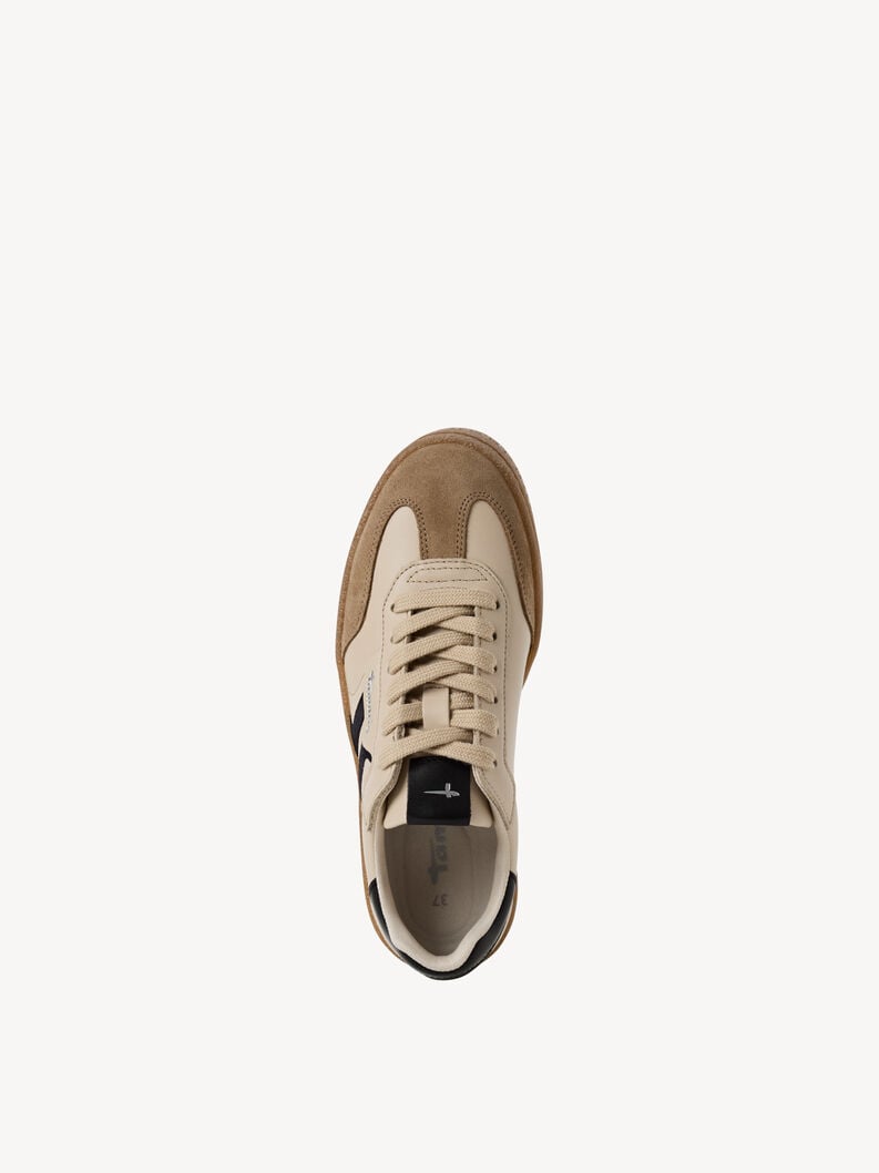 sneaker in pelle beige 1-23723-44-402 compra tamaris sneakers online
