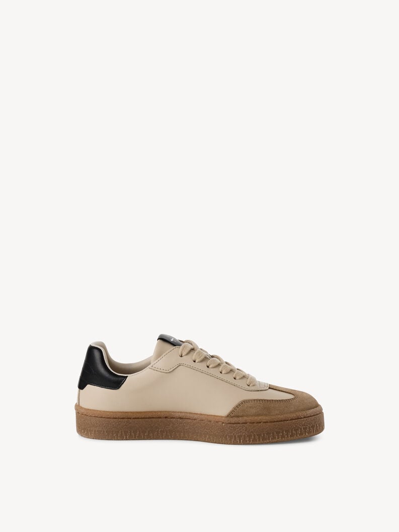 sneaker in pelle beige 1-23723-44-402 compra tamaris sneakers online
