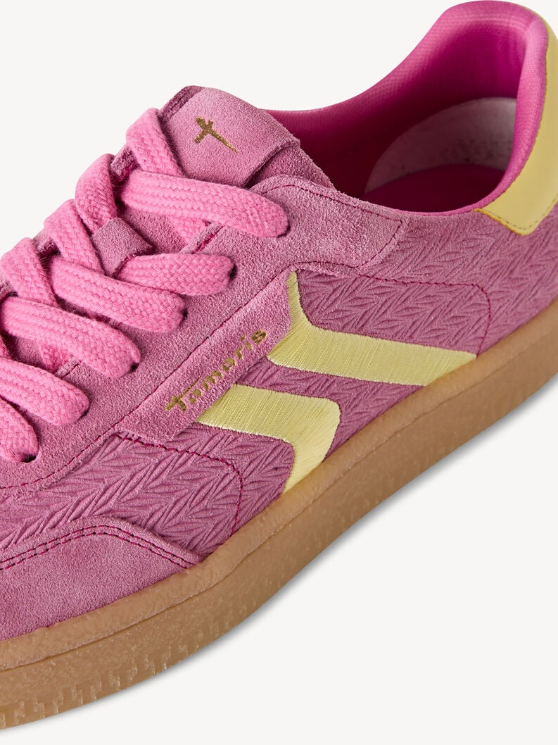 sneaker in pelle - rosa 1-23723-44-514 compra tamaris sneakers online