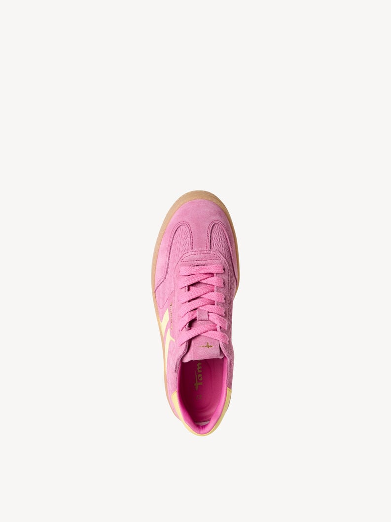 sneaker in pelle - rosa 1-23723-44-514 compra tamaris sneakers online