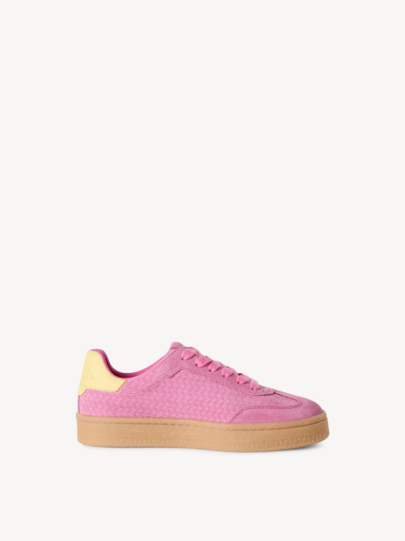 sneaker in pelle - rosa 1-23723-44-514 compra tamaris sneakers online