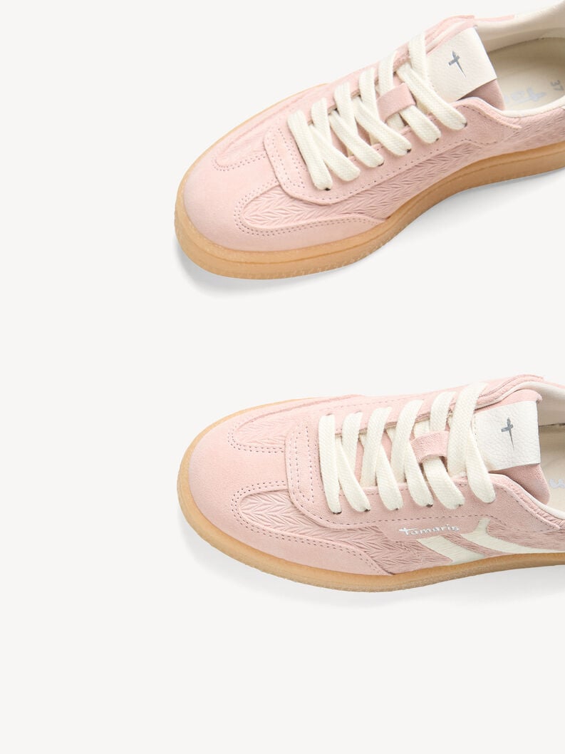 sneaker in pelle - rosa 1-23723-44-532 compra tamaris sneakers online