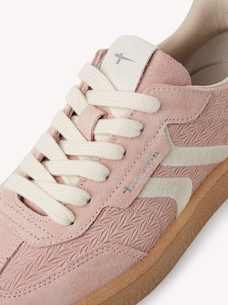 sneaker in pelle - rosa 1-23723-44-532 compra tamaris sneakers online