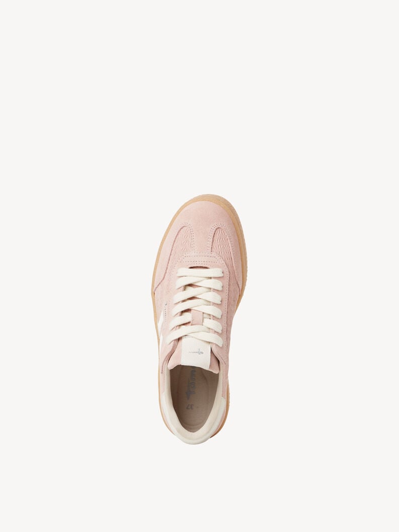 sneaker in pelle - rosa 1-23723-44-532 compra tamaris sneakers online