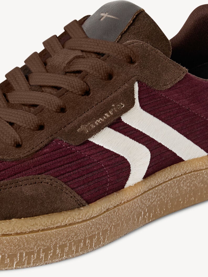 sneaker in pelle - rosso 1-23723-44-534 compra tamaris sneakers online