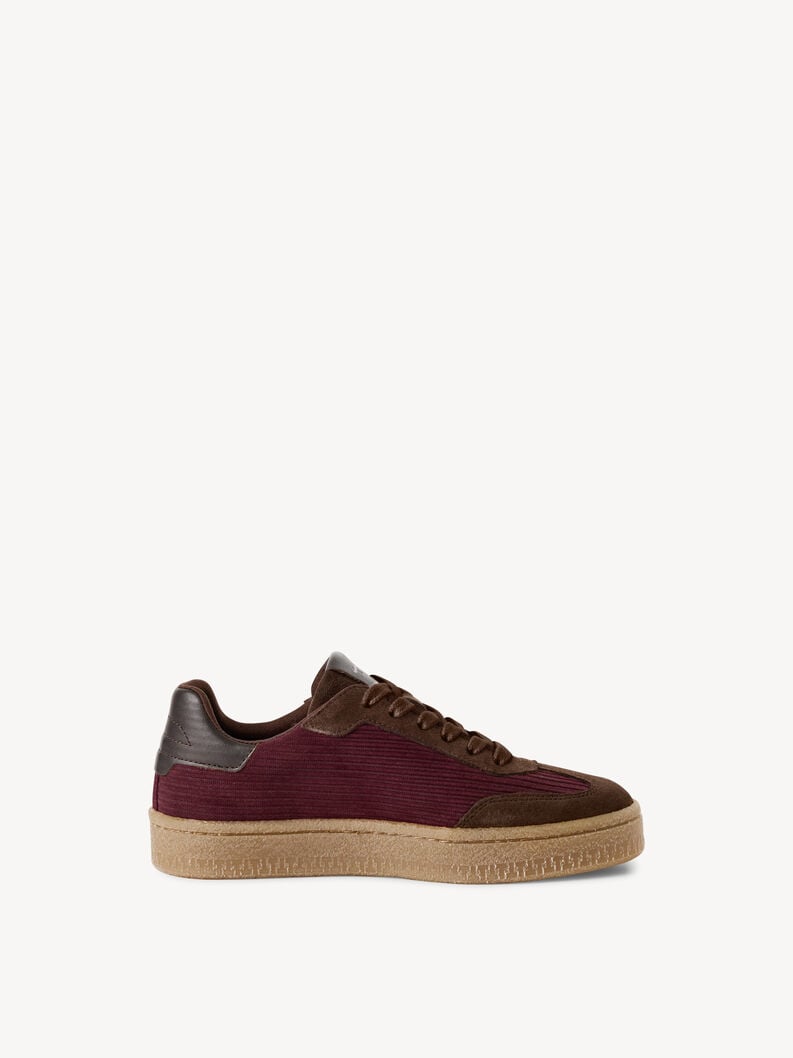 sneaker in pelle - rosso 1-23723-44-534 compra tamaris sneakers online