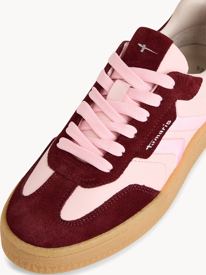 sneaker in pelle - rosa 1-23723-44-596 compra tamaris sneakers online