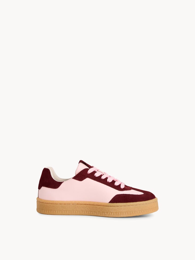 sneaker in pelle - rosa 1-23723-44-596 compra tamaris sneakers online
