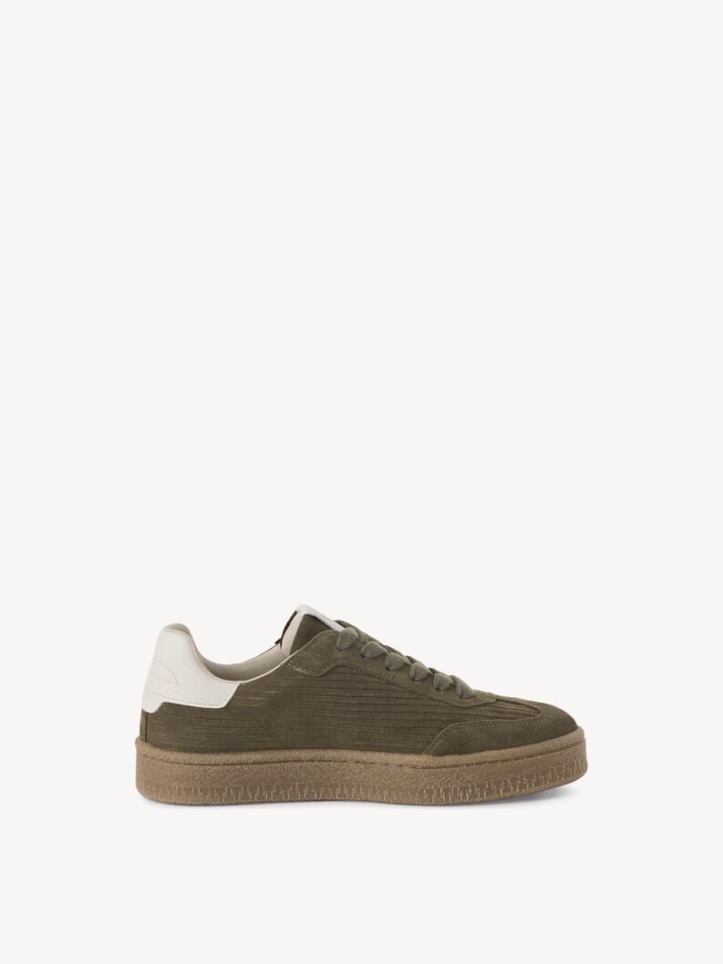 sneaker in pelle - verde 1-23723-44-722 compra tamaris sneakers online