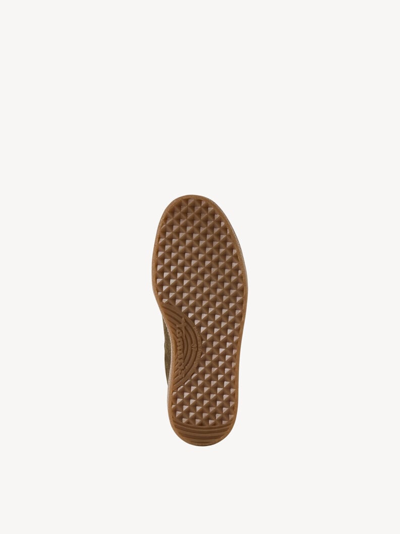 sneaker in pelle - verde 1-23723-44-722 compra tamaris sneakers online