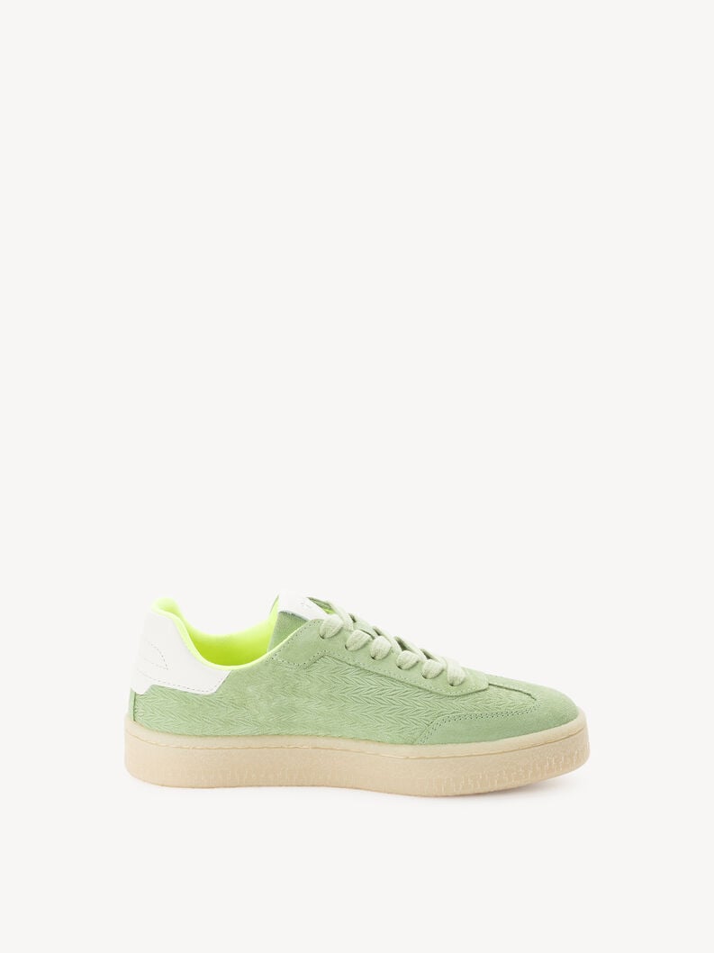 sneaker in pelle - verde 1-23723-44-791 compra tamaris sneakers online