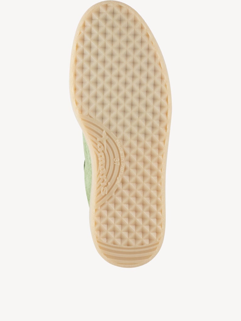 sneaker in pelle - verde 1-23723-44-791 compra tamaris sneakers online