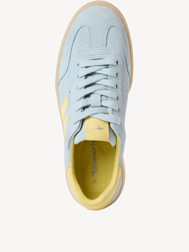 sneaker in pelle - blu 1-23723-44-88a compra tamaris sneakers online