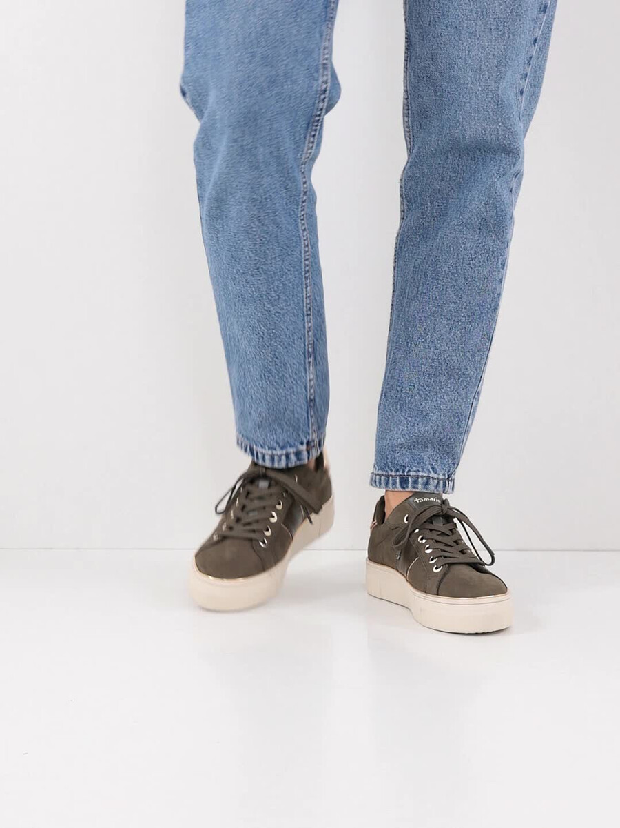sneaker verde 1-23724-42-727 compra tamaris sneakers online