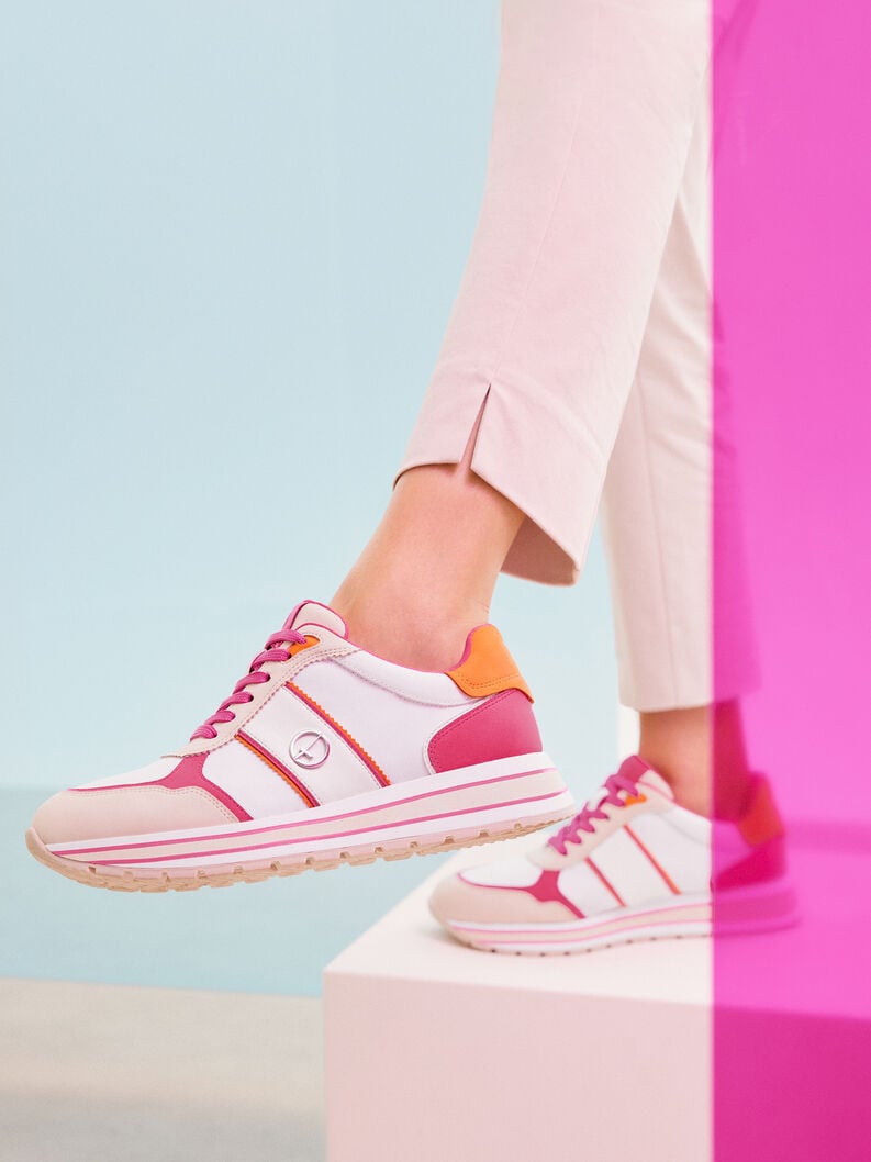 sneaker - rosa 1-23727-42-595 compra tamaris sneakers online