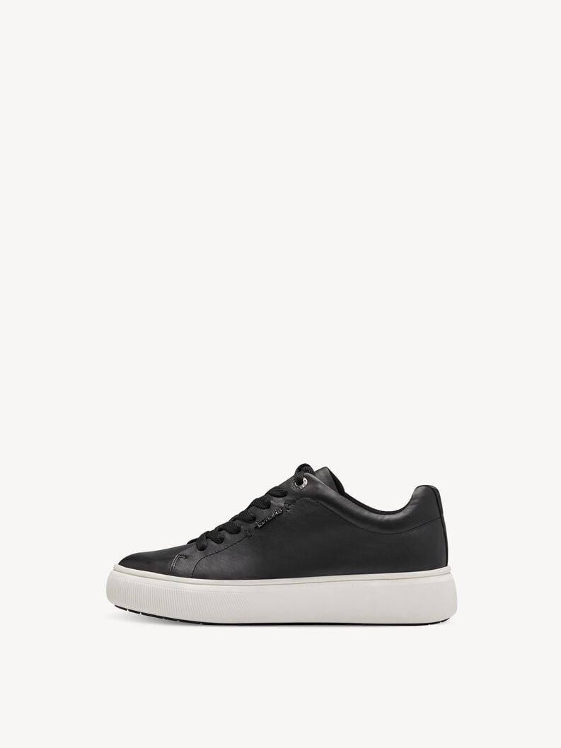 sneaker in pelle - nero 1-23736-42-003 compra tamaris sneakers online