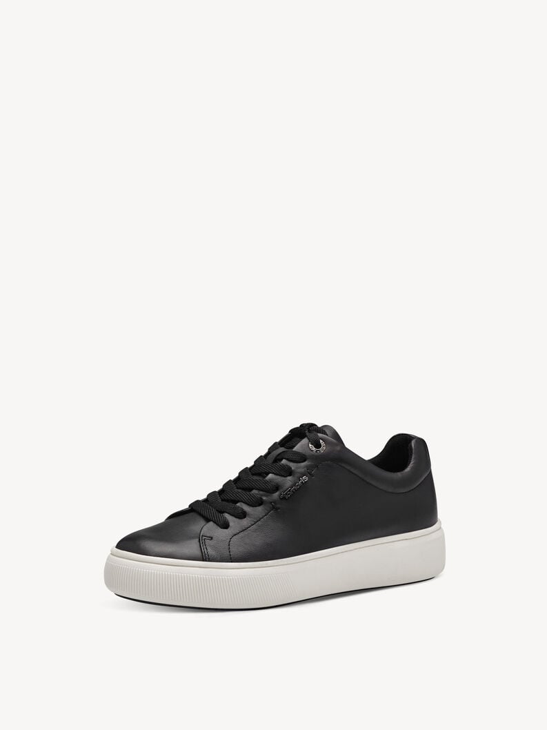 sneaker in pelle - nero 1-23736-42-003 compra tamaris sneakers online