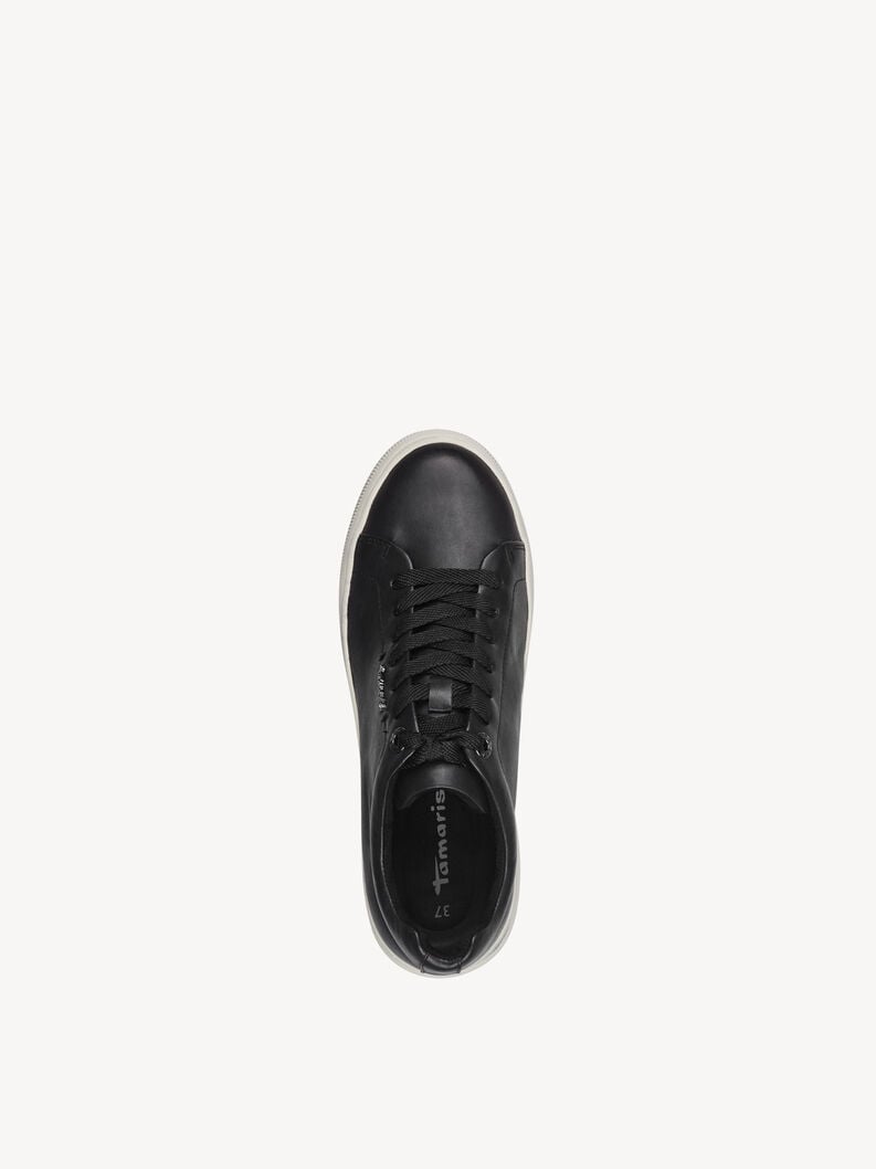 sneaker in pelle - nero 1-23736-42-003 compra tamaris sneakers online