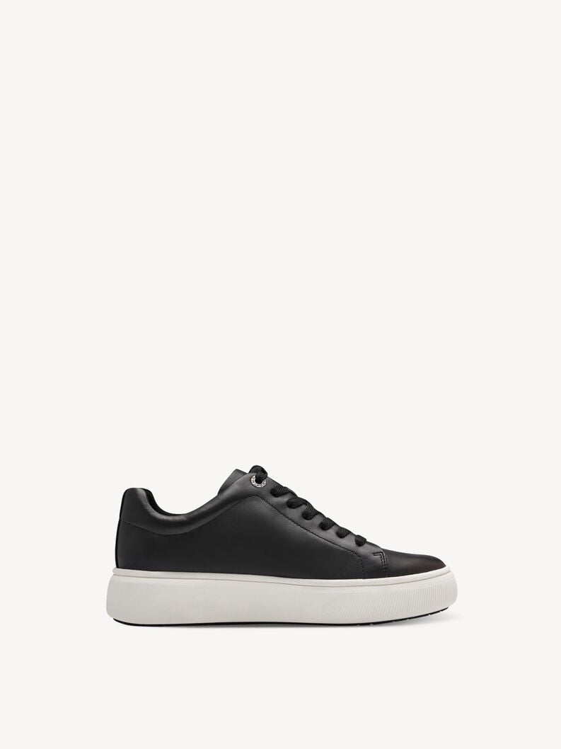 sneaker in pelle - nero 1-23736-42-003 compra tamaris sneakers online