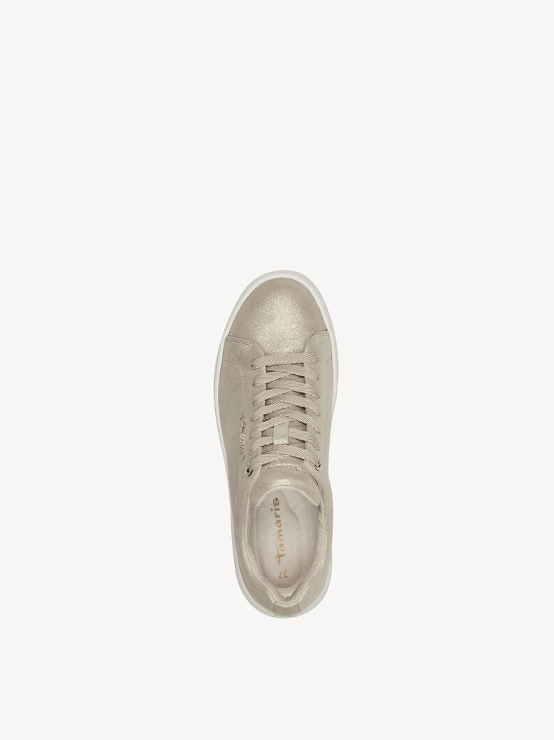 sneaker in pelle beige 1-23736-42-179 compra tamaris sneakers online