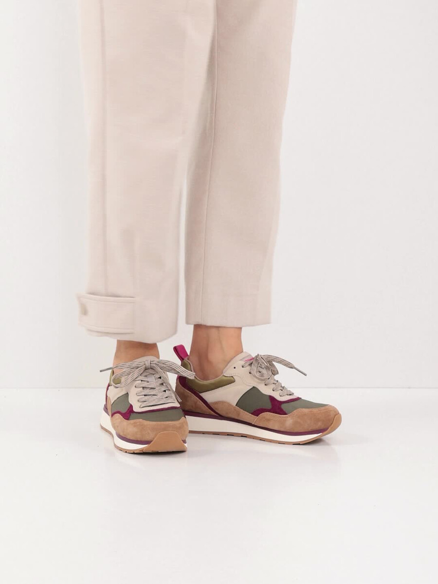 sneaker marrone 1-23741-43-392 compra tamaris sneakers online