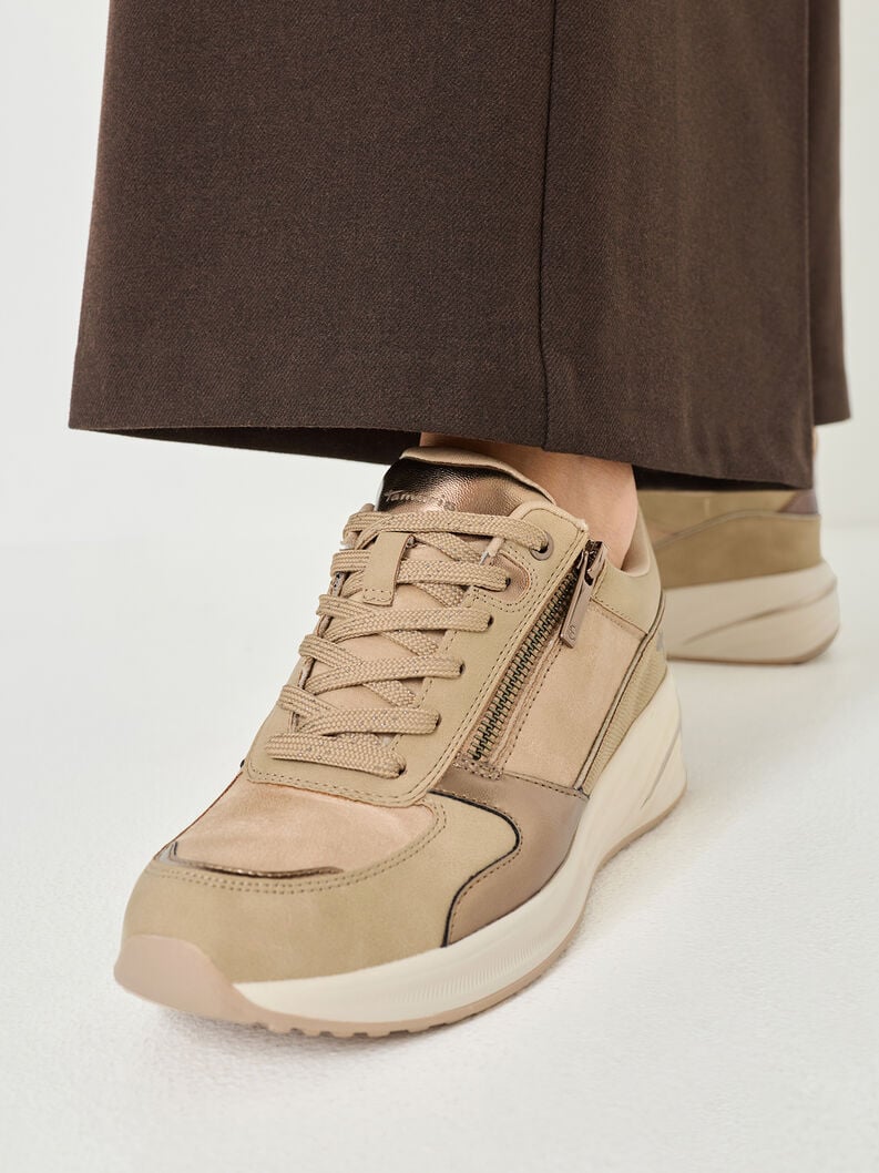 sneaker beige 1-23754-45-400 compra tamaris sneakers online