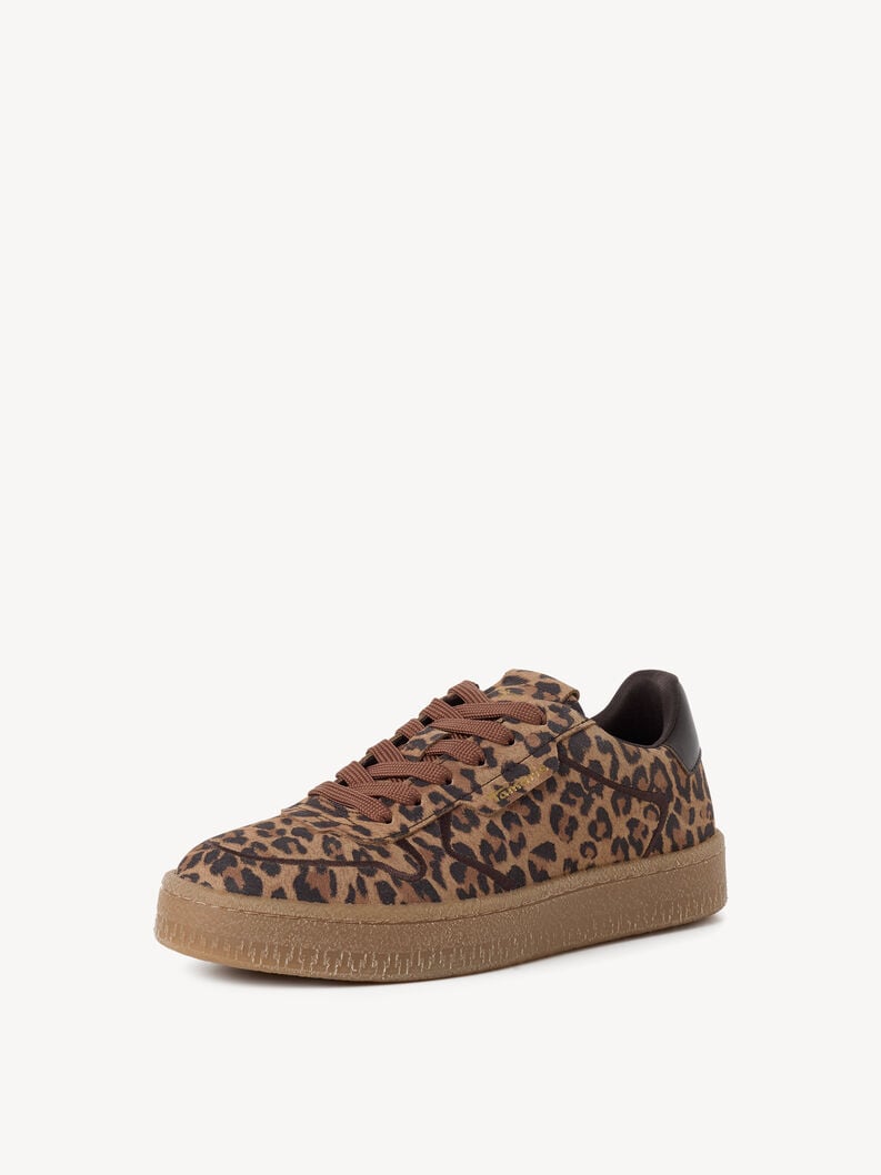sneaker in pelle - marrone 1-23791-45-360 compra tamaris sneakers online