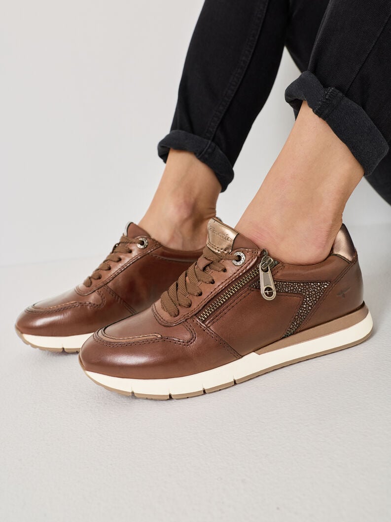 sneaker marrone 8-83700-45-305 compra tamaris ampia sneakers online