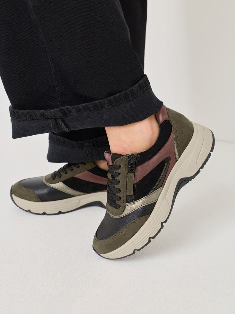 sneaker - khaki 8-83705-45-723 compra tamaris ampia sneakers online