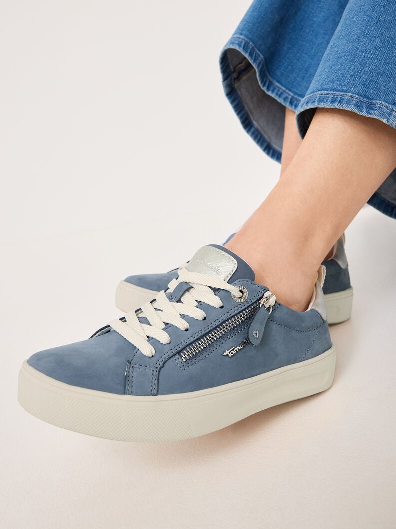 sneaker - blu 8-83707-42-811 compra tamaris ampia sneakers online