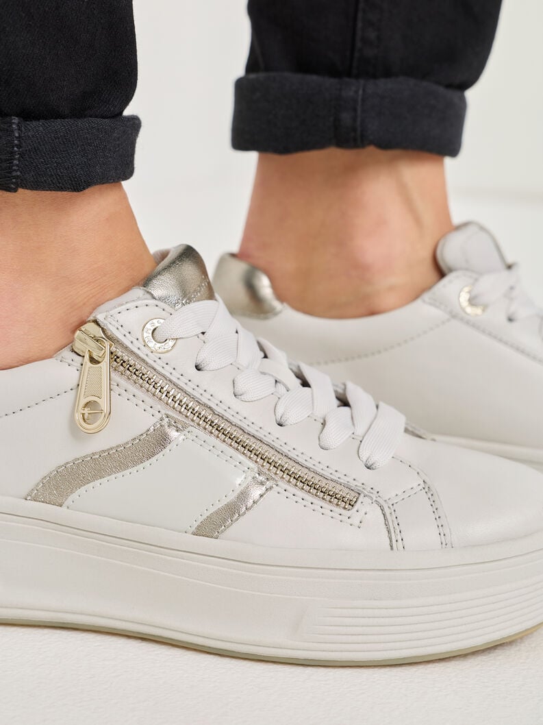sneaker - bianco 8-83716-44-190 compra tamaris ampia sneakers online