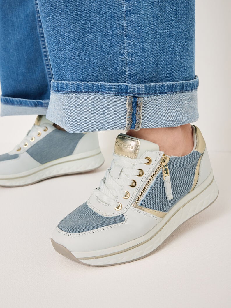 sneaker - blu 8-83722-44-812 compra tamaris ampia sneakers online