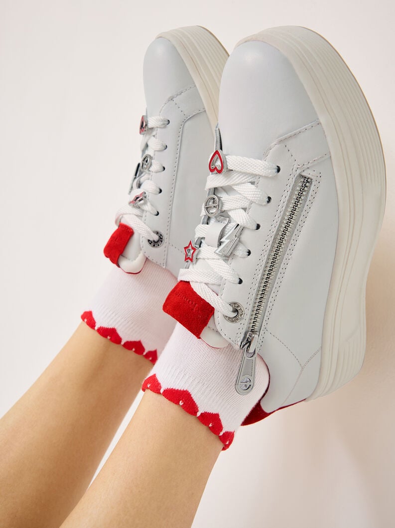 sneaker - bianco 8-83726-44-102 compra tamaris ampia sneakers online