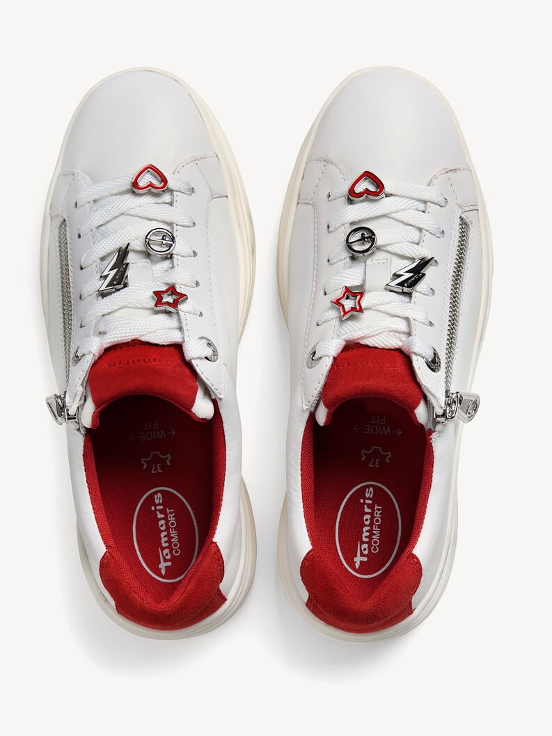 sneaker - bianco 8-83726-44-102 compra tamaris ampia sneakers online