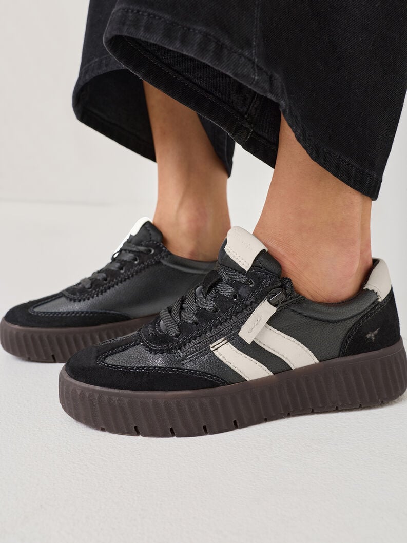 sneaker - nero 8-83729-45-098 compra tamaris ampia sneakers online