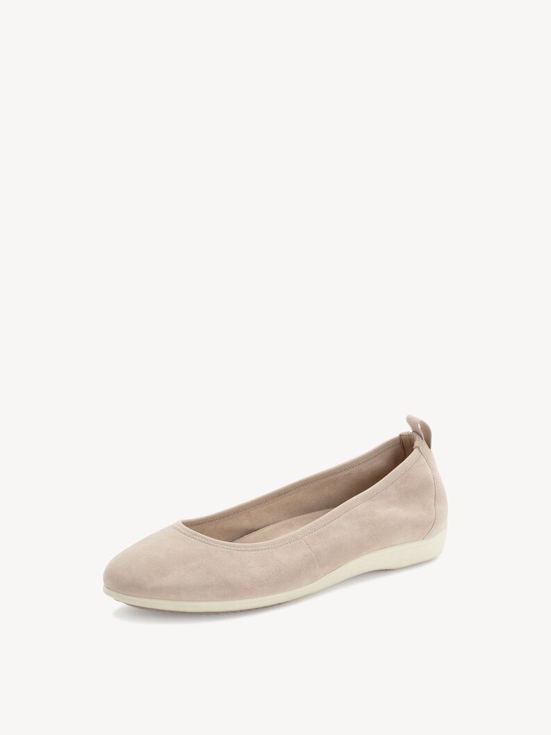 ballerina in pelle - grigio 1-22130-44-204 compra tamaris ballerine online