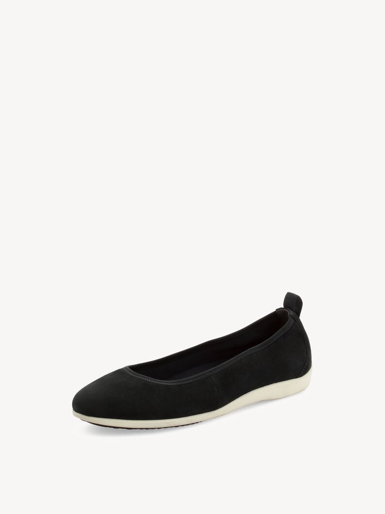 ballerina in pelle - blu 1-22130-44-805 compra tamaris ballerine online