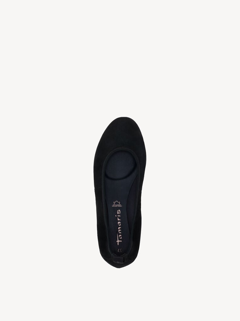 ballerina in pelle - blu 1-22130-44-805 compra tamaris ballerine online