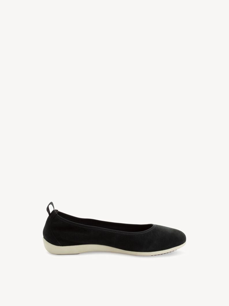 ballerina in pelle - blu 1-22130-44-805 compra tamaris ballerine online