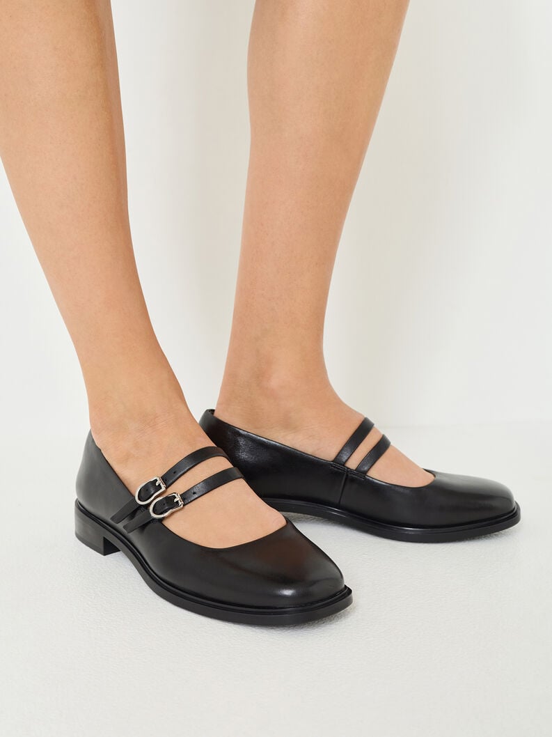 ballerina in pelle - nero 1-22131-45-001 compra tamaris ballerine online