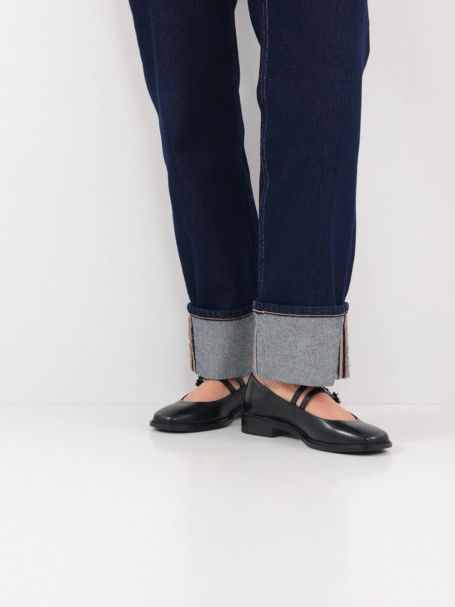 ballerina in pelle - nero 1-22131-45-001 compra tamaris ballerine online