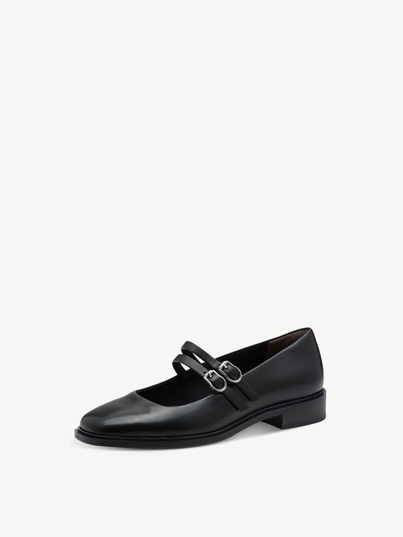 ballerina in pelle - nero 1-22131-45-001 compra tamaris ballerine online