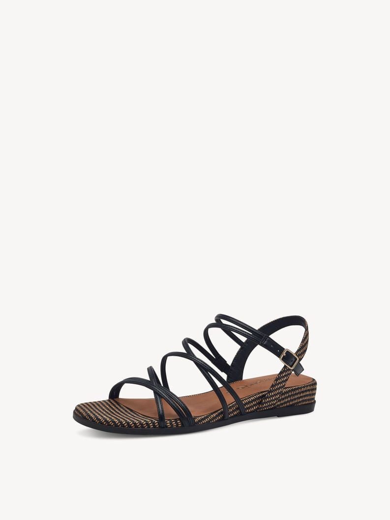 sandalo nero 1-28103-42-098 compra tamaris sandali online