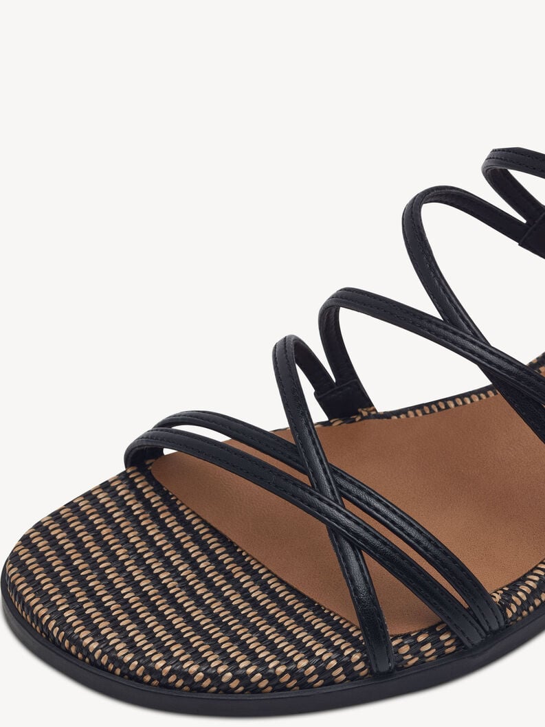 sandalo nero 1-28103-42-098 compra tamaris sandali online