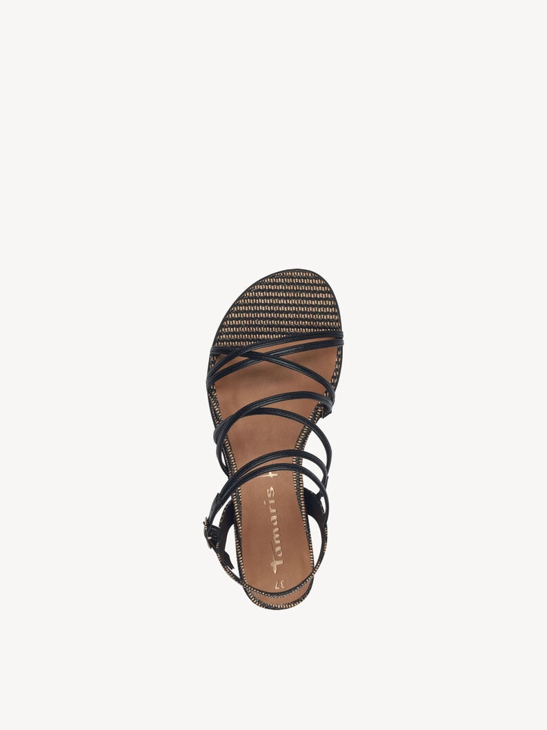 sandalo nero 1-28103-42-098 compra tamaris sandali online