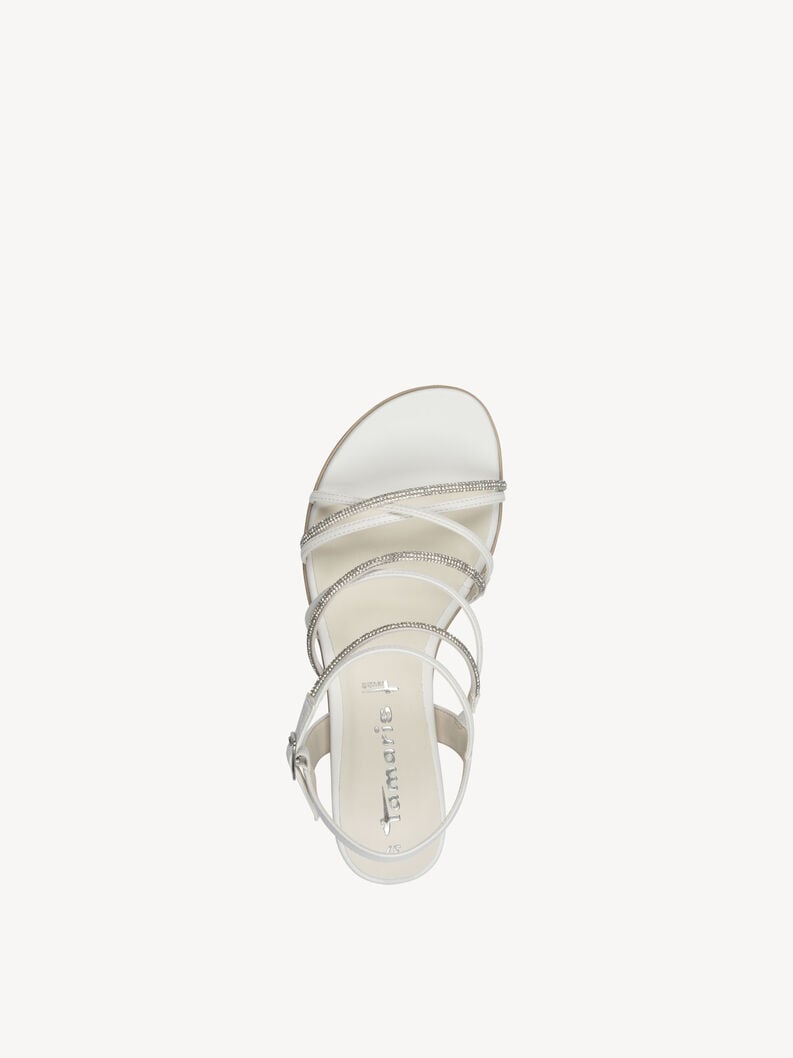 sandalo bianco 1-28103-42-100 compra tamaris sandali online